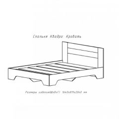 КВАДРО-2 Спальный гарнитур (модульный) в Сысерти - sysert.mebel24.online | фото 3