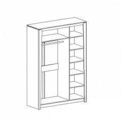 Спальный гарнитур  Мальта (Дуб Винтерберг) в Сысерти - sysert.mebel24.online | фото 8