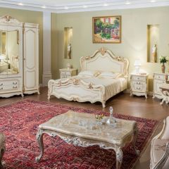 Спальный гарнитур Мона Лиза (крем) 1600 в Сысерти - sysert.mebel24.online | фото