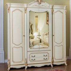 Спальный гарнитур Мона Лиза (крем) 1600 в Сысерти - sysert.mebel24.online | фото 6