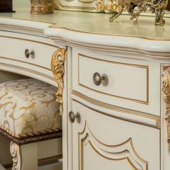 Спальный гарнитур Мона Лиза (крем) 1600 в Сысерти - sysert.mebel24.online | фото 13
