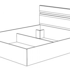 Спальный гарнитур Ненси (Венге/Белый глянец) в Сысерти - sysert.mebel24.online | фото 3