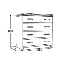 Спальный гарнитур Ольга-13 (модульный) в Сысерти - sysert.mebel24.online | фото 17