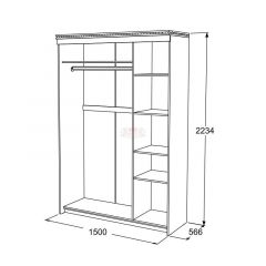 Спальный гарнитур Ольга-13 (модульный) в Сысерти - sysert.mebel24.online | фото 23