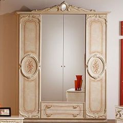 Спальный гарнитур Роза (модульная) беж в Сысерти - sysert.mebel24.online | фото 5