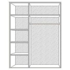 Спальный гарнитур Роза (модульная) беж в Сысерти - sysert.mebel24.online | фото 8