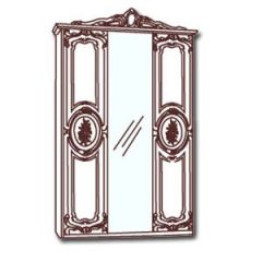 Спальный гарнитур Роза (модульная) беж в Сысерти - sysert.mebel24.online | фото 7