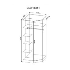 СОФИ Спальный гарнитур (модульный) в Сысерти - sysert.mebel24.online | фото 27