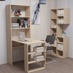 Стеллаж Элемент-1 (дуб сонома) в Сысерти - sysert.mebel24.online | фото 6