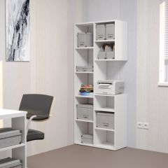 Стеллаж Элемент-2 (белый) в Сысерти - sysert.mebel24.online | фото 3