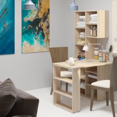 Стеллаж Элемент-2 (дуб сонома) в Сысерти - sysert.mebel24.online | фото 4