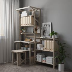 Стеллаж Конструктор Арт.С1000-1 в Сысерти - sysert.mebel24.online | фото 4