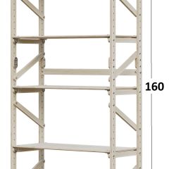 Стеллаж Конструктор Арт.С1600-1 в Сысерти - sysert.mebel24.online | фото 2