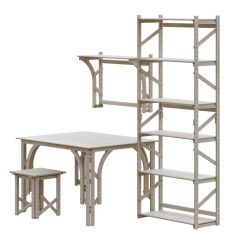 Стеллаж Конструктор Арт.С2000-1 в Сысерти - sysert.mebel24.online | фото 5