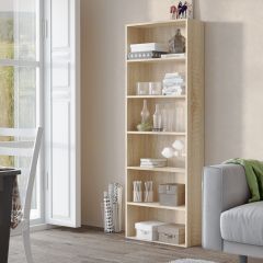 Стеллаж Лофт (Дуб сонома) в Сысерти - sysert.mebel24.online | фото