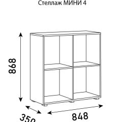 Стеллаж Мини 4 в Сысерти - sysert.mebel24.online | фото 6