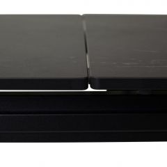 Стол CORNER 120 MATT BLACK MARBLE SOLID CERAMIC / BLACK, ®DISAUR в Сысерти - sysert.mebel24.online | фото 4