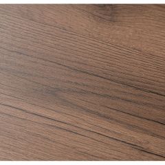 Стол деревянный Алеста Лофт 120х60х77 25 мм дуб делано темный  / черный матовый в Сысерти - sysert.mebel24.online | фото 5