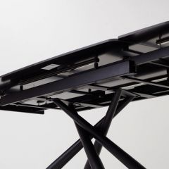 Стол RIVOLI 140 MATT BLACK MARBLE SOLID CERAMIC / BLACK, ®DISAUR в Сысерти - sysert.mebel24.online | фото 5