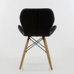 Стул Barneo N-42 Perfecto PU черный в Сысерти - sysert.mebel24.online | фото 3