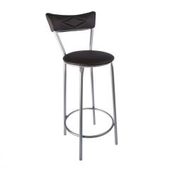 Стул барный №11 с мягкой спинкой в Сысерти - sysert.mebel24.online | фото