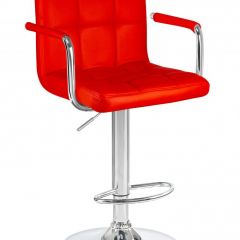 Стул барный DOBRIN KRUGER ARM LM-5011 (красный) в Сысерти - sysert.mebel24.online | фото