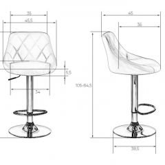 Стул барный DOBRIN LOGAN LM-5007 (кремовый) в Сысерти - sysert.mebel24.online | фото
