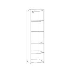 Торонто Шкаф комбинированный 13.13 в Сысерти - sysert.mebel24.online | фото 2