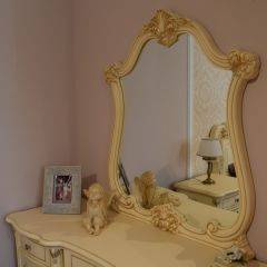 Туалетный стол + Зеркало Мона Лиза (крем) в Сысерти - sysert.mebel24.online | фото 7