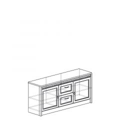 Тумба многоцелевая №191 "Лючия" Дуб оксфорд серый в Сысерти - sysert.mebel24.online | фото 2