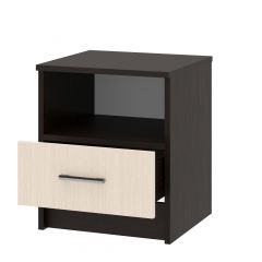 СОФИЯ Тумба прикроватная (венге/дуб белфорт) в Сысерти - sysert.mebel24.online | фото 2