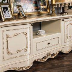 Тумба ТВ Джоконда (крем) в Сысерти - sysert.mebel24.online | фото 2