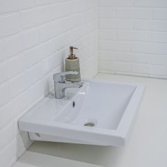 Умывальник мебельный "Фостер 50" Kirovit в Сысерти - sysert.mebel24.online | фото 3