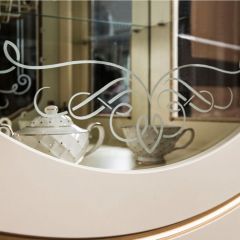 Витрина одностворчатая Мона Лиза (крем) в Сысерти - sysert.mebel24.online | фото 6