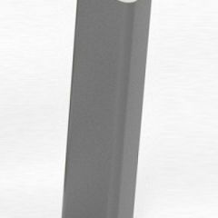 Торцевая заглушка  для цоколя h100 мм (Алюминий, Белый, Черный, Сонома) в Сысерти - sysert.mebel24.online | фото
