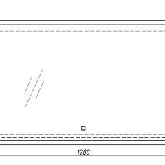 Зеркало Dream 120 alum с подсветкой Sansa (SD1025Z) в Сысерти - sysert.mebel24.online | фото 7