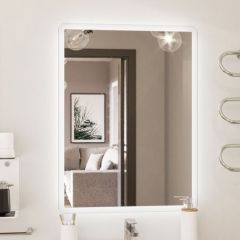Зеркало Дублин 800х600 с подсветкой Домино (GL7017Z) в Сысерти - sysert.mebel24.online | фото 6