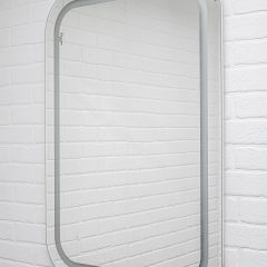Зеркало Elis 100 white с подсветкой Sansa (SEe1045Z) в Сысерти - sysert.mebel24.online | фото 2