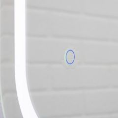 Зеркало Elis 100 white с подсветкой Sansa (SEe1045Z) в Сысерти - sysert.mebel24.online | фото 4