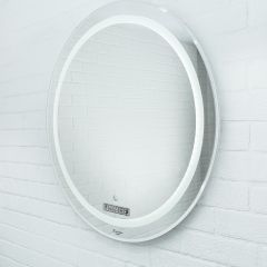 Зеркало Gia 75 white с подсветкой Sansa (SGa1044Z) в Сысерти - sysert.mebel24.online | фото 2