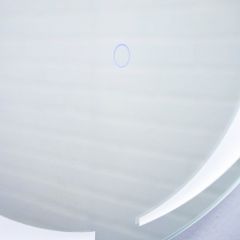 Зеркало Канберра 700х700 с подсветкой Домино (GL7032Z) в Сысерти - sysert.mebel24.online | фото 5