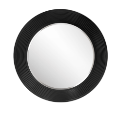 Зеркало круглое черный (РМ/02(S) в Сысерти - sysert.mebel24.online | фото