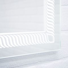 Зеркало Паликир 700х700 с подсветкой Домино (GL7051Z) в Сысерти - sysert.mebel24.online | фото 4