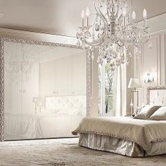 Зеркало Тиффани Premium слоновая кость/серебро (Ф/01(П) в Сысерти - sysert.mebel24.online | фото 3