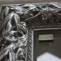 Зеркало Тиффани Premium слоновая кость/серебро (Ф/01(П) в Сысерти - sysert.mebel24.online | фото 4