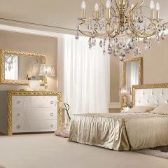 Зеркало Тиффани Premium слоновая кость/золото (ТФ/01(П) в Сысерти - sysert.mebel24.online | фото 2