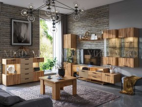 АЛТЕЯ Тумба ТВ (Дуб крафт) в Сысерти - sysert.mebel24.online | фото 3