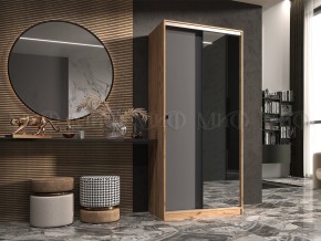 АЛЬЯНС Шкаф-купе (сандал светлый, графит) в Сысерти - sysert.mebel24.online | фото