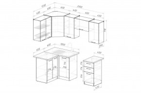 АСАЯ Кухонный гарнитур Оптима 5 (1200*2000 мм) в Сысерти - sysert.mebel24.online | фото 2