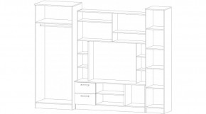 АВРОРА Гостиная (анкор светлый) в Сысерти - sysert.mebel24.online | фото 2